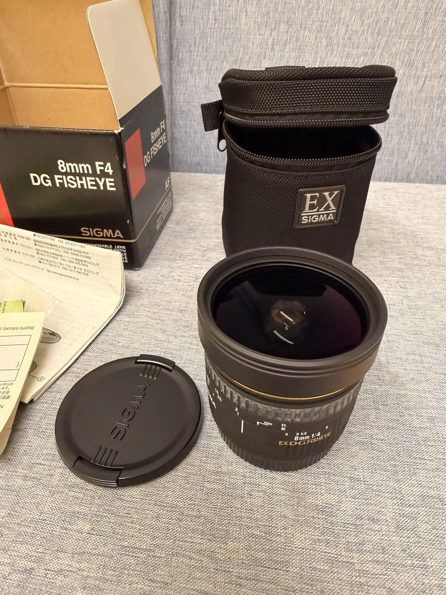 Sigma EX Fisheye Camera Lenses 8mm Focal for sale | eBay
