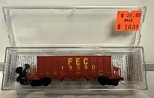 Micro-Trains N Scale FEC Florida East Coast 3-Bay Ortner Hopper Car #15300