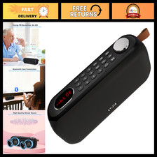 Portable Bluetooth Speaker with FM Radio, USB/SD MP3 Player, 3000mAh Battery, 10