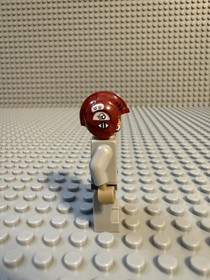 LEGO Star Wars Sandspeeder Pilot Dark Red Helmet Minifigure sw0882 From 75204