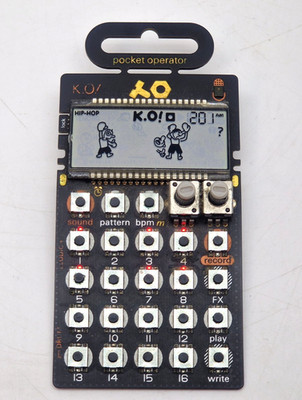 Teenage Engineering PO-33 Pocket Operator K.O! Sampler/Sequenzer, guter Zustand