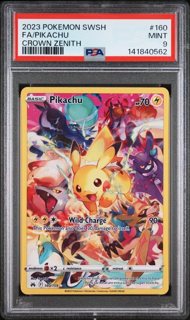 Pikachu #160 (Crown Zenith (2023))