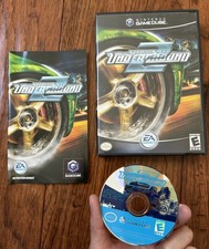 Need for Speed Underground 2 Nintendo Gamecube Disc w/ Case Manual tested works