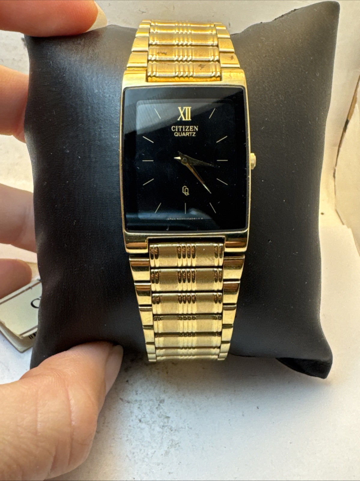 1*B様 CITIZEN BR026-OP 時計 防水 ブラック/ゴールド Axiom Black Dial Stainless Steel Bracelet BM7582-56E | CITIZEN