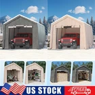 10'x15' Heavy Duty Motorcycle Storage Shed Garage Portable Garden Tool Organizer