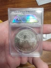 1997 ANACS American Silver Eagle MS69 Silver Dollar .999 Fine $1 Certified