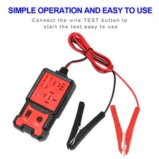 Car Relay Tester Voltage Tester Tester LED Indicator 12V Car Battery Checker