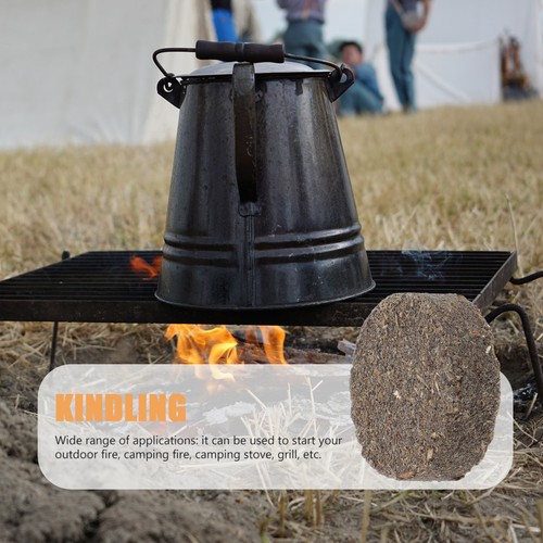 10Pcs Wood Kindling Tool Dried Kindling Wood Block Firewood Instant Flame Block - Bild 7 von 12