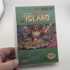 Hudson's Adventure Island Box - Case Only - Nintendo Nes - Org Art (No Game)