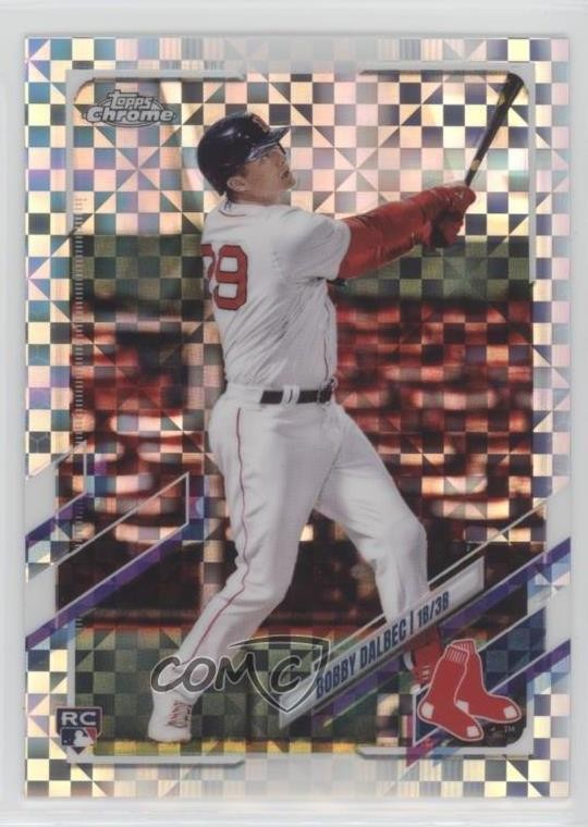 2021 Topps Chrome X-Fractor Bobby Dalbec #151 18tr