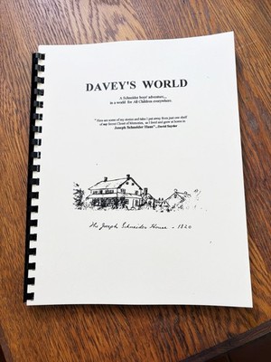 Davey's World book by David Snyder--Virgil Fox Interest, Canada Interest