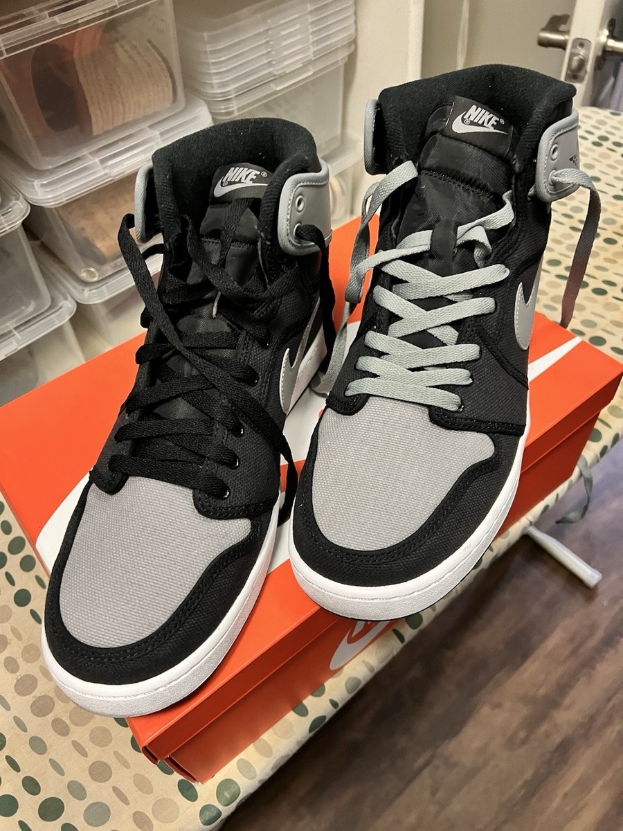 New Air Jordan 1 Retro KO High OG Shadow Grey Black size 11 638471