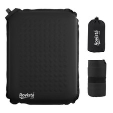 Self-Inflating Airplane Seat Cushion for Long Flights   Portable Travel Cu