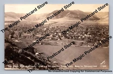 Red Lodge Montana RPPC Vintage Sanborn Photo Postcard ~1930s
