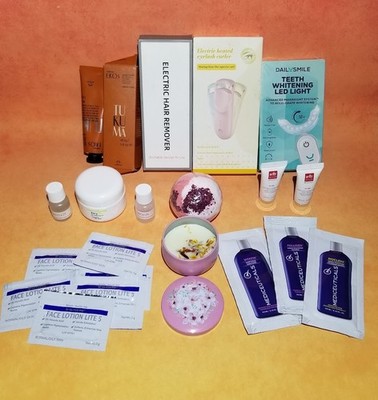 Assorted Beauty Bundle Lot- Bath/Body/Hair/Skin/Face Care- Lotion/Cream/Shampoo+