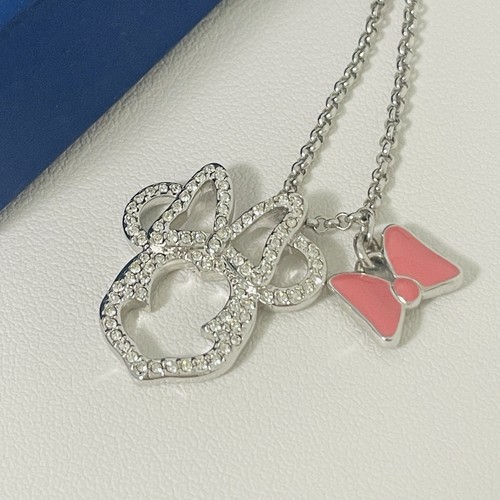 Collar colgante de cristal Swarovski Disney Minnie Mouse 872502 caja certificado - Imagen 6 de 15