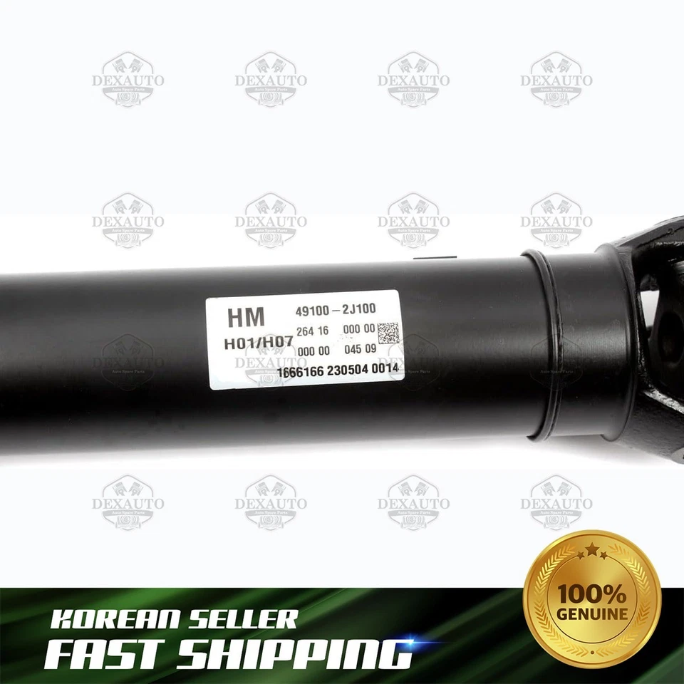 Conjunto de eje de transmisión GENUINO 491002J100 para Kia Borrego 2009 Foto 3 de 4