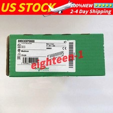Schneider BMXXBP0800 PLC Rack Module DIN Rail Mount 0-60℃ Operating Temp