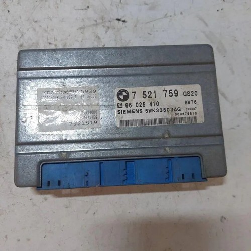BMW 5 E39 Getriebesteuergerät 96025410 5WK33503AG 7521759 3.00 Diesel 34313008