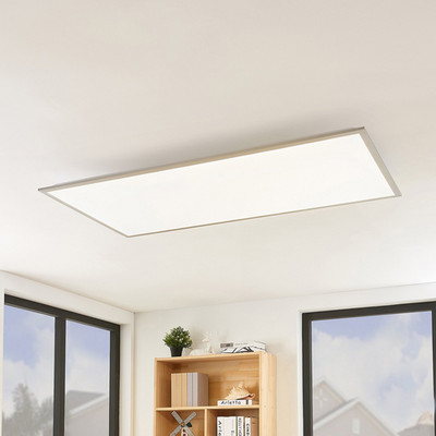 Lindby Stenley LED-Panel CCT Deckenlampe Hängeleuchte Lampe 119x59cm SIEHE TEXT