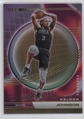 2022-23 Panini Recon Holo Bronze 20/299 Keldon Johnson #42 10qe