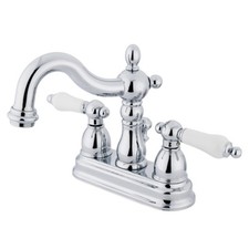 Elements Of Design EB1601PL Double Handle Centerset Bathroom - Chrome