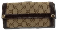 GUCCI Long Wallet Authentic Women 1283