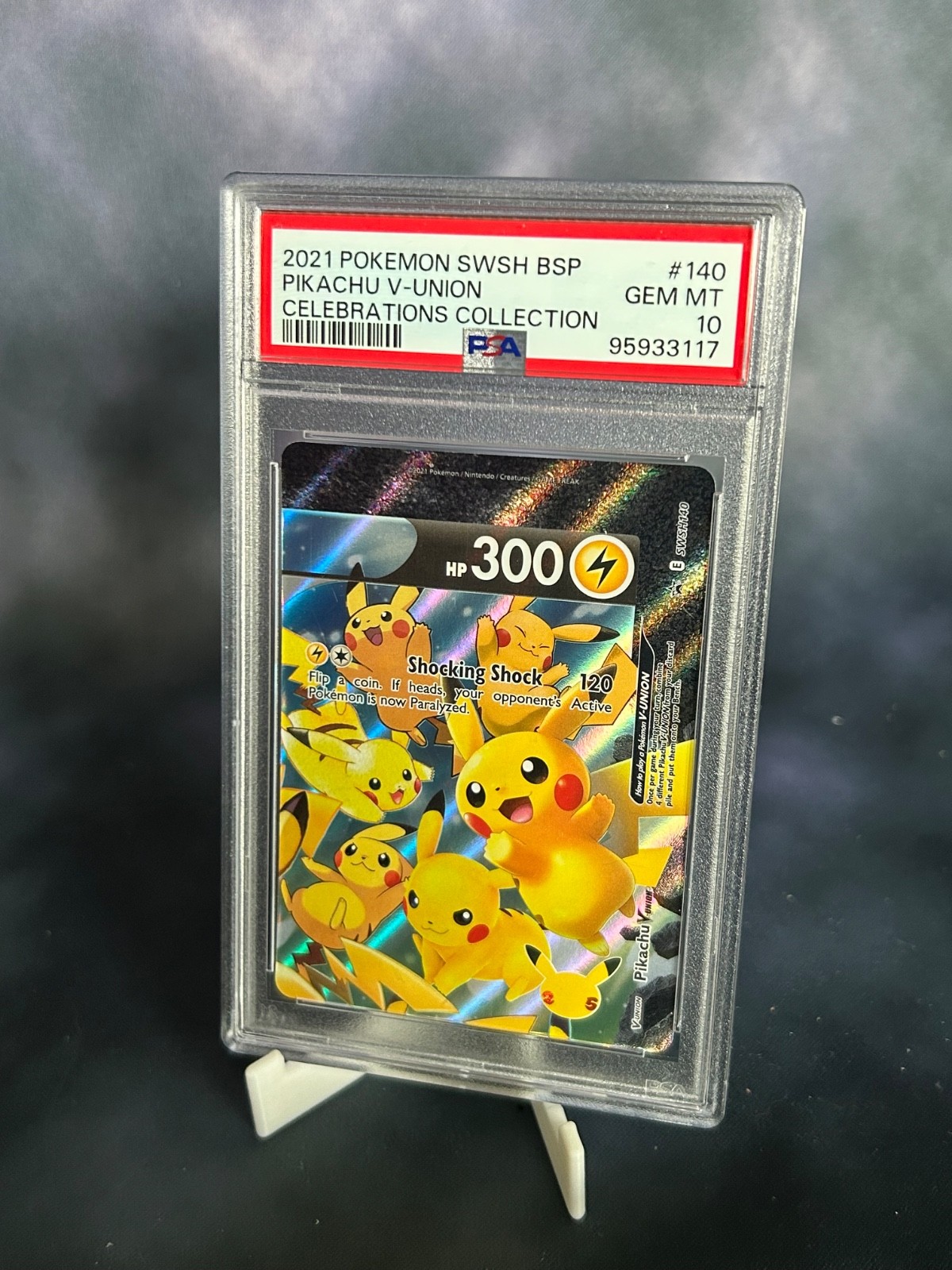 Pikachu V-Union SWSH140 SWSH: Sword & Shield Promo Cards Holo