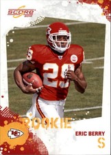 2010 Score #339 Eric Berry RC Rookie Card. rookie card picture
