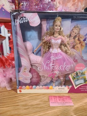 NIB! 2001 NUTCRACKER SUGARPLUM FAIRY PRINCESS BARBIE DELUXE SET