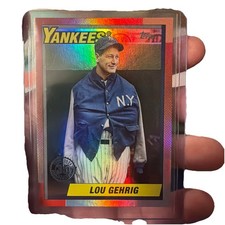 2025 Topps - LOU GEHRIG - Rainbow Foil SP - Yankees Legend