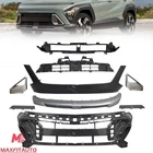 For Hyundai Kona 2024-2025 Front Bumper Cover Assembly With Radar Grille Set