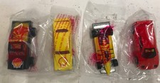 Hot Wheels Mattel 1994 Shell Promo Set 4 Cars In Sealed Bags