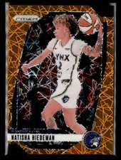 Natisha Hiedeman 2024 Panini Prizm WNBA Orange Velocity Minnesota Lynx #18