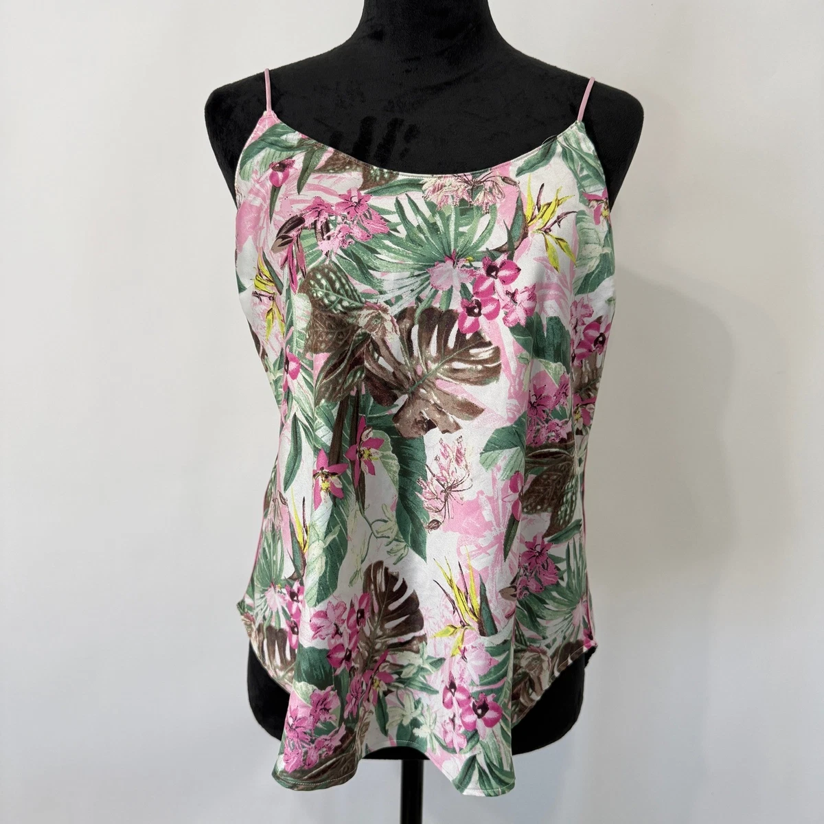 Caraco court en satin Victoria's Secret de l'an 2000 vintage
