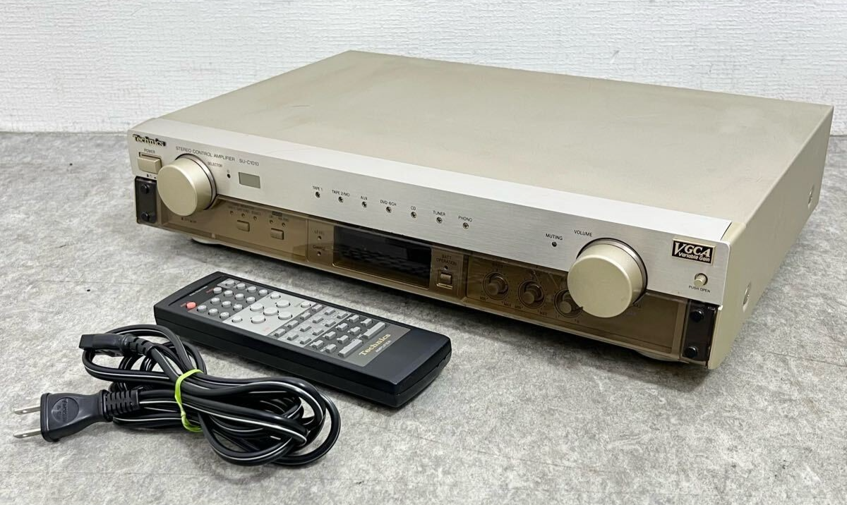 Technics SU-C1010 Stereo Control Amplifier with Remote Manual