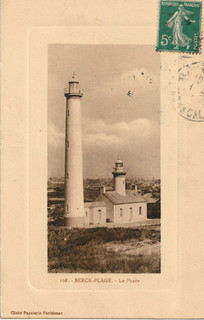 CPA 62 BERCK PLAGE LE PHARE.