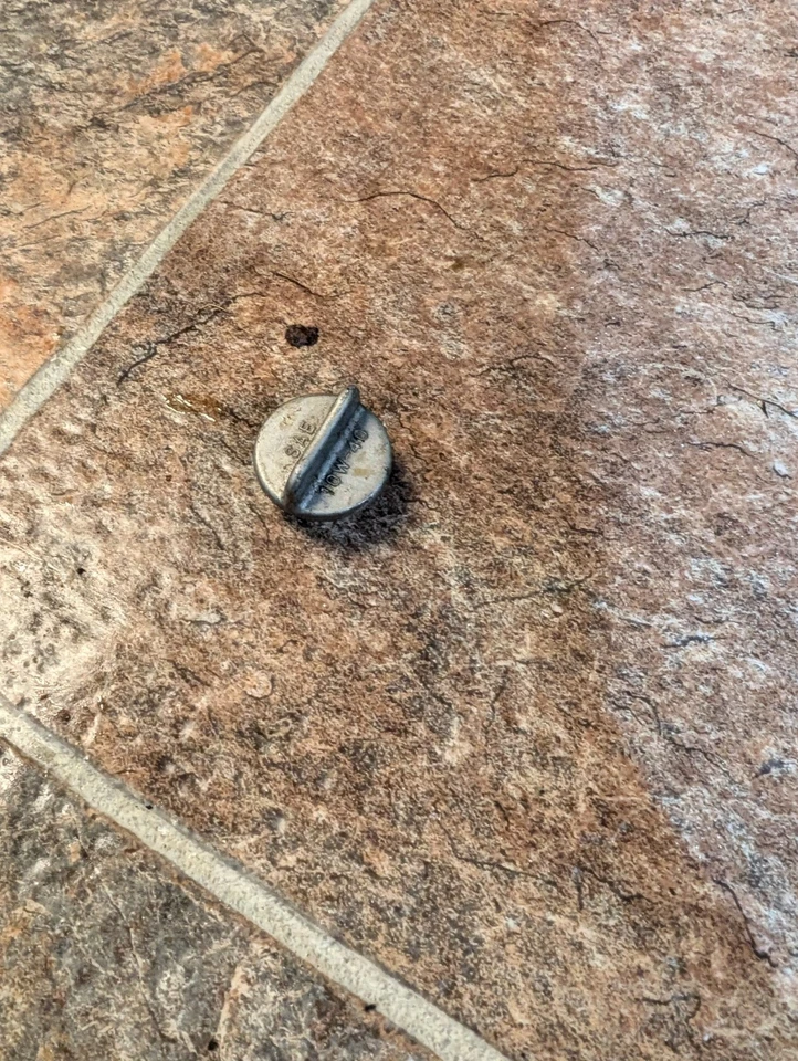 Suzuki Intruder 800 VS800 1998-2004 motor cárter llenado de aceite tapa tapón Foto 4 de 4