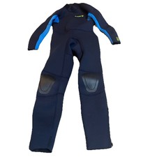 Olaian Wetsuit Size 12 Youth Unisex Navy Blue Full Length Wetsuit 2.2mm