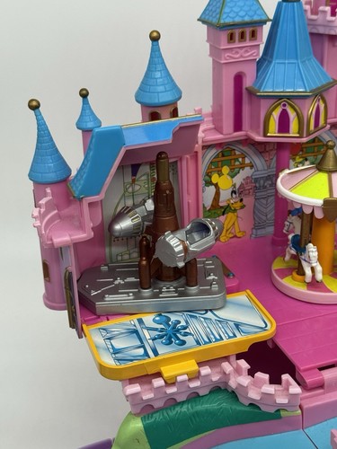 Polly Pocket Vintage Disneyland Magic Kingdom Castle Bluebird funktionsfähig - Bild 3 von 12