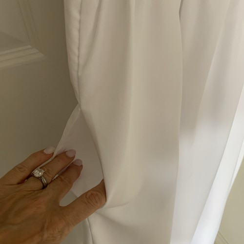 White Summer Maxi Dress With Shirred Bodice And Pockets, Zara, Size Med, NWT - Picture 4 of 6