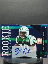 2011 Donruss Elite Aspirations Bilal Powell Rookie Auto 05/49 New York Jets
