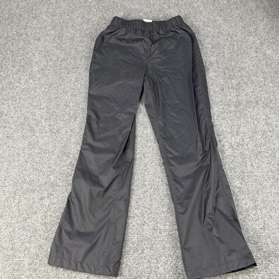 Columbia Omni-Tech Pants Mens Small Black Waterproof Nylon Hiking Rain pant