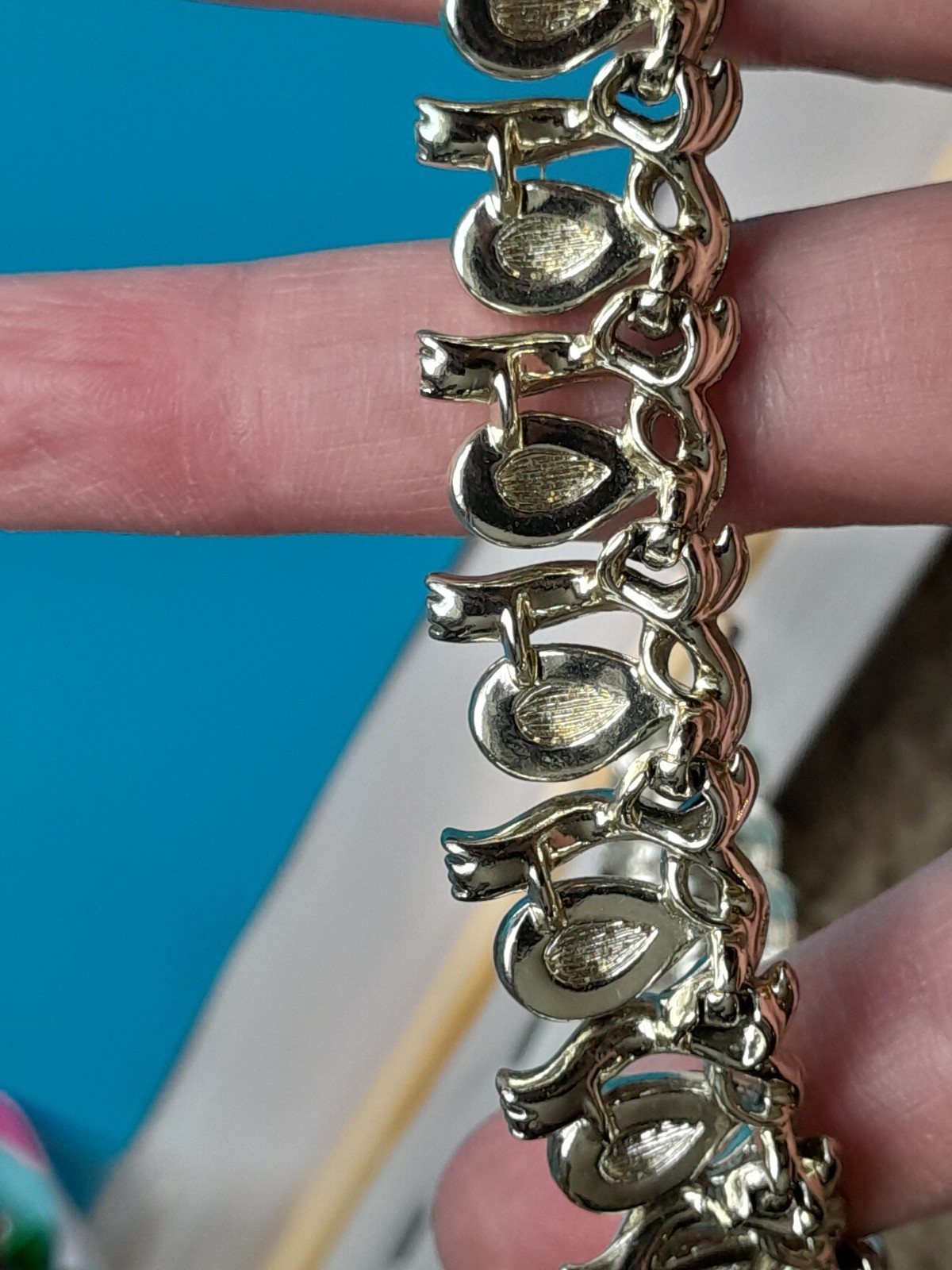 Pretty Signed Lisner Multi Rhinestone Necklace Si… - image 12