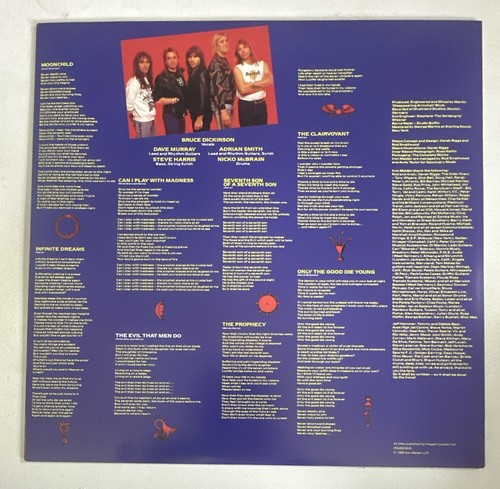 Iron Maiden – Seventh Son Of A Seventh Son Vinyl 2014 Reissue Remastered 180g NM - Picture 7 of 8