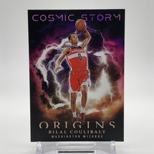 2023-24 Panini Origins #24 Bilal Coulibaly Cosmic Storm