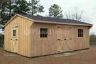 12' x 18' Garden Structures Saltbox Shed Plans, Material List Included  #71218