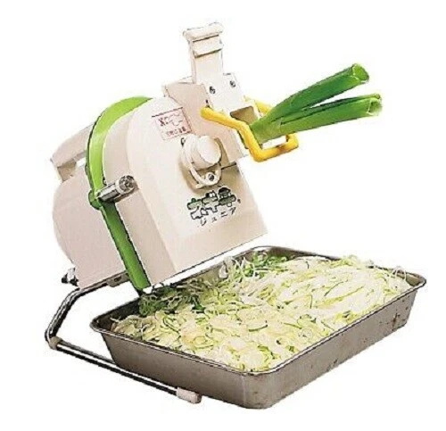 CHIBA Green Onion Electric Slicer Machine Negihei Junior white ｗ/ spare  blade