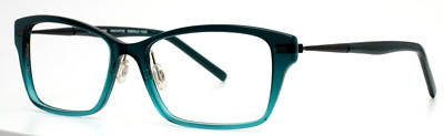 ASPIRE Innovative Emerald Fade Womens Rectangle Eyeglasses 54-16-140 B:36