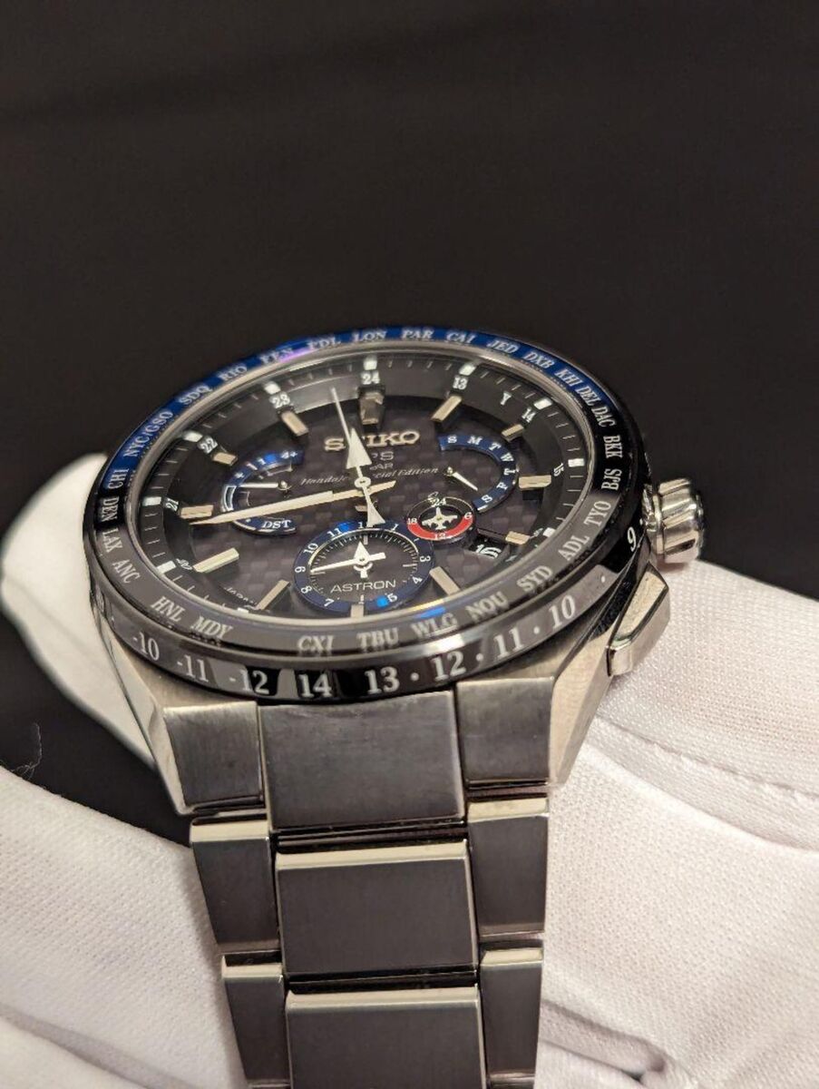 Seiko Astron Honda Jet Special Limited 2000 SBXB133 Watch | eBay Seiko Astron Honda Jet Special Limited 2000 SBXB133 Watch | eBay